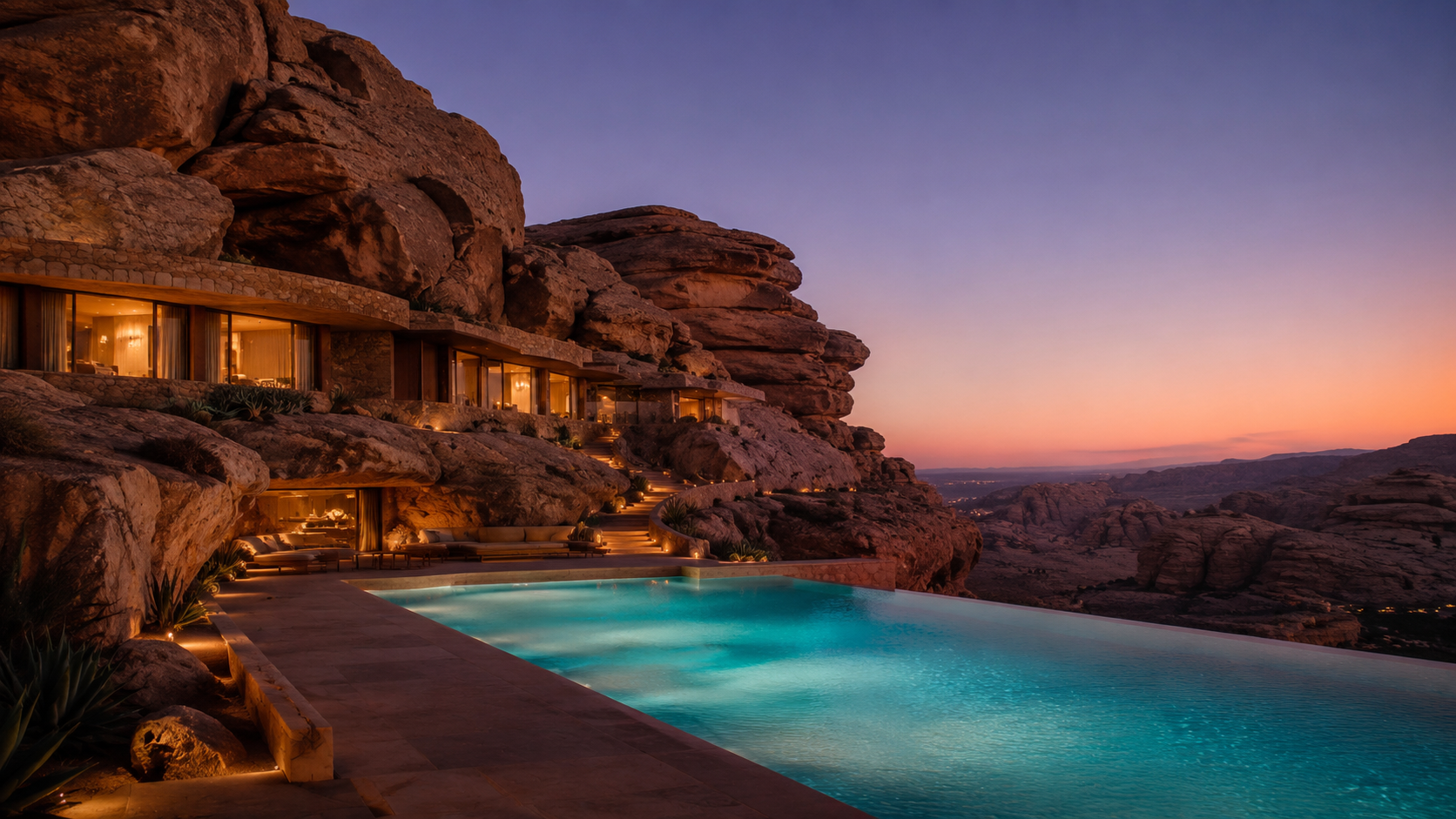 Desert Rock: The Future of Hospitality Is Being Carved Into the Mountain
